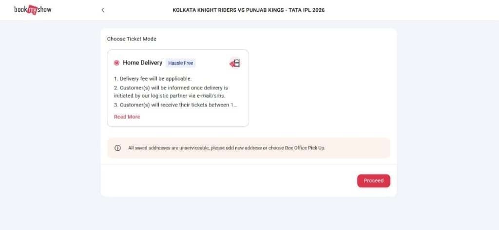 Click Proceed